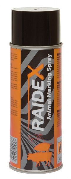 Raidex® Viehzeichenspray 400ml Orange, Markierungsspray zur Kennzeichnung von Tieren