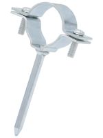 Rohrschappel 1 Zoll verzinkt - Rohrschelle zur Befestigung von Rohren Rohrschappel 1 Zoll verzinkt - Rohrschelle zur Befestigung von Rohren