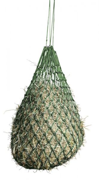 Heunetz engmaschig 5x5cm, grün, Futternetz für Pferde