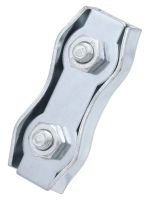 Vorschau: Seilverbinder 8mm verzinkt - Verbinder für Weidezaunseile - Duplexklemme - 10 Stück Vorschau: Seilverbinder 8mm verzinkt - Verbinder für Weidezaunseile - Duplexklemme - 10 Stück
