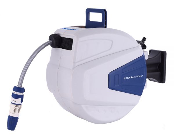 Siro-Reel Water Schlauchaufroller mit Gartenschlauch 1/2 Zoll - 20m