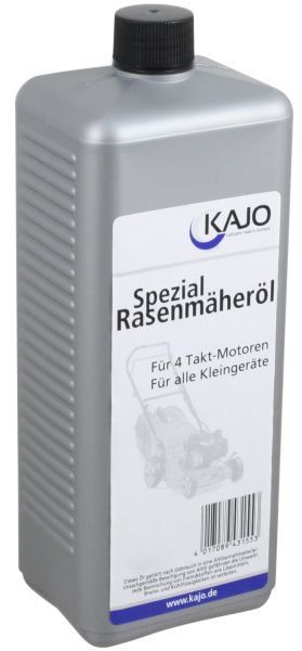 KAJO Spezial Rasenmäheröl 600ml, für diesel- und benzinbetriebene Rasenmähermotoren