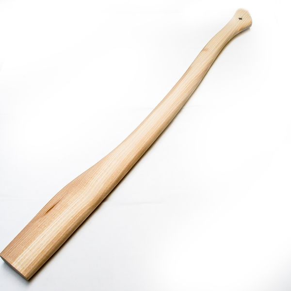 Axtstiel 90cm, Eschenholz, Kuhfußform