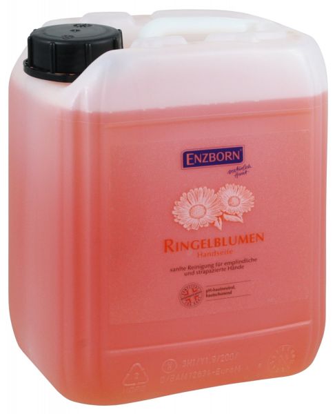 Enzborn® Ringelblumen Handseife 5 Liter, sanfte Reinigung für empfindliche und strapazierte Hände