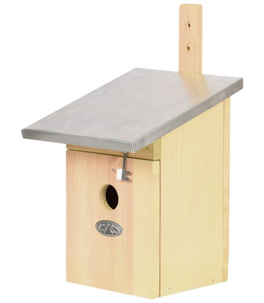 Esschert Design Nistkasten Kohlmeise - Meisenkasten NKK - Vogelhaus für Meisen