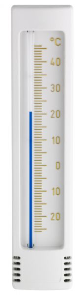 TFA Innen-Außen-Thermometer, weiß, analoges Thermometer zur Kontrolle der Temperatur, 12.3023.02