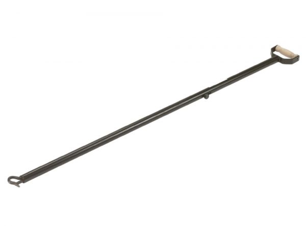 Bullenführstab, 145cm, lackiertes Stahlrohr, mit Schieber und D-Griff