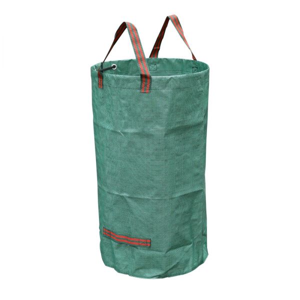 Gartenabfallsack 120 Liter mit 2 Tragegriffe, Maße ca. 45 x 76 cm, grün