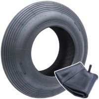 Schubkarren Reifen Set (4.80/4.00-8) Ersatzreifen & Schlauch für Schubkarrenrad Schubkarren Reifen Set (4.80/4.00-8) Ersatzreifen & Schlauch für Schubkarrenrad