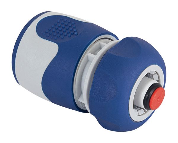 Siro Soft Schlauchstück 1/2 Zoll - mit Wasserstop - Kupplung für Gartenschläuche