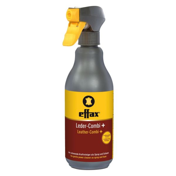 Effax® Leder-Combi+ 500ml, mit Schimmelfrei-Formel, Kraftreiniger für Leder