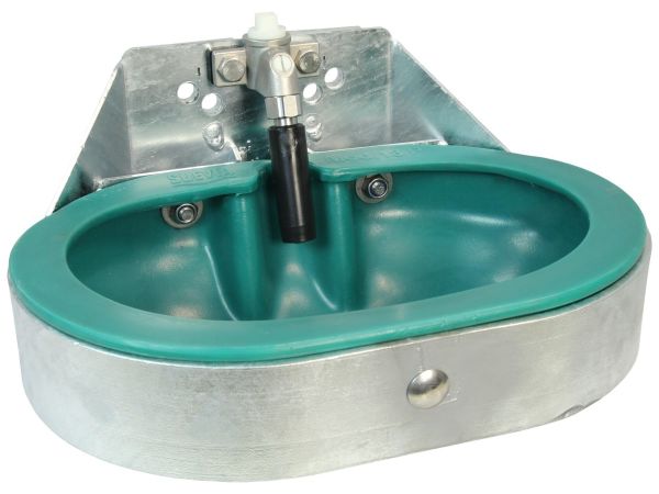 Suevia Tränkebecken Mod. 18P mit 3/4 Zoll Edelstahl-Ventil - 100.0189