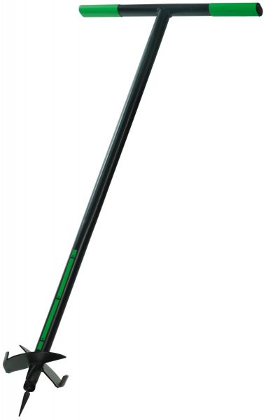 Freund-Victoria Erdlochbohrer 67496, Ø150mm, 106cm, mit Stahlstiel und Tiefenskala, 1990639