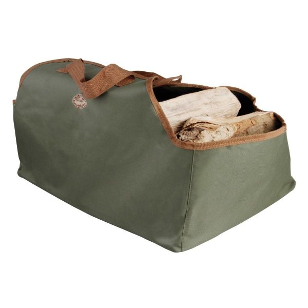 Esschert Design Kaminholz-Tragetasche, Kaminholztasche GT22