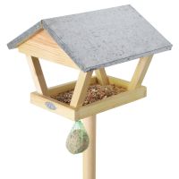 Esschert Design Futterhaus mit Stab, Futterstation, Futterstelle, Vogelhaus, FB72 Esschert Design Futterhaus mit Stab, Futterstation, Futterstelle, Vogelhaus, FB72