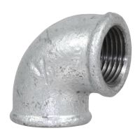 Temperguss Winkel 90°Grad, 1 Zoll, IG-IG, beidseitig mit Innengewinde, Nr. 90 Temperguss Winkel 90°Grad, 1 Zoll, IG-IG, beidseitig mit Innengewinde, Nr. 90