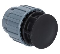 PP Blindkupplung 20mm - Endkappe - Blindkappe - Arbeitsdruck PN16 PP Blindkupplung 20mm - Endkappe - Blindkappe - Arbeitsdruck PN16