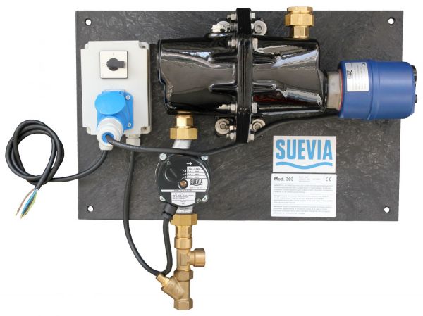 Suevia Heizgerät Mod. 303 (3000W, 230V) zum Frostfreihalten von isolierten Ringleitungen - 101.0303