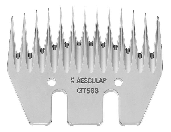 Aesculap Schermesser GT588, 13 Zähne, Untermesser 3,5 mm, Schneiplatte