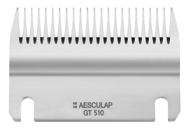 Aesculap Schermesser Econom GT510, 24 Zähne, Untermesser 5mm, Schneidplatte