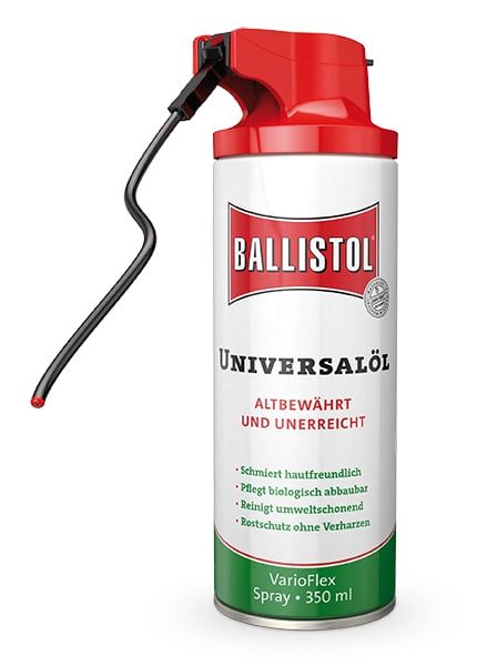 Ballistol® Universalöl 350ml, VarioFlex Spray, Multifunktionsöl, Pflegeöl