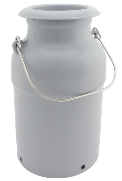 GEWA Milchkanne, 5 Liter, Ø17x30cm, aus Spezialkunststoff, mit Edelstahlhenkeln und Deckel