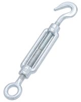 Spannschloss Haken/Öse M10 verzinkt - Spannhaken DIN 1480 Spannschloss Haken/Öse M10 verzinkt - Spannhaken DIN 1480