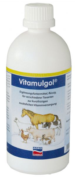 Vitamulgol® Liquid 500ml, flüssiges Ergänzungsfuttermittel zur zusätzlichen Vitaminversorgung
